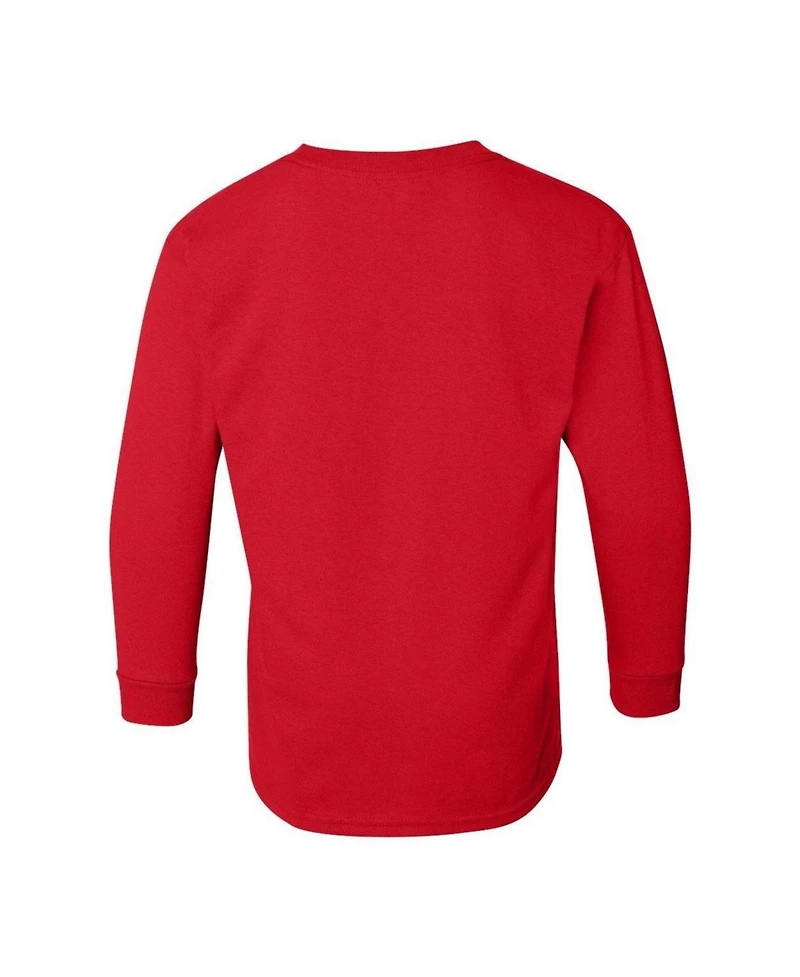 Superman Boys Youth Breaking Chains Long Sleeve Sweatshirts