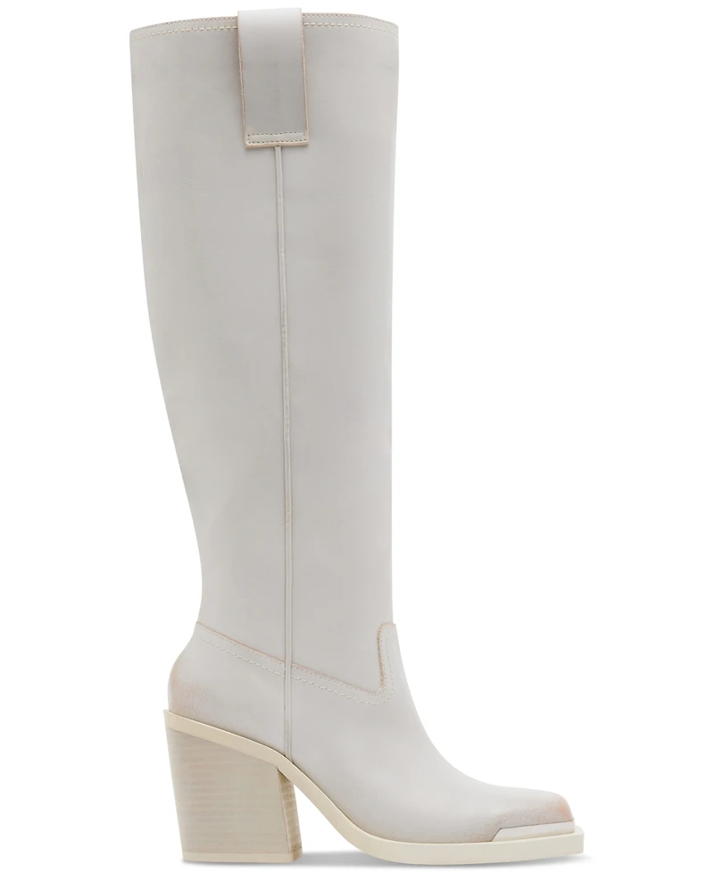 Madden Girl Dollee Pull-On Embellished Moto Boots