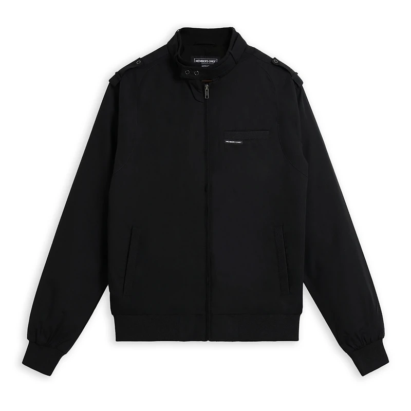 Men's Classic Iconic Racer Jacket (Slim Fit)