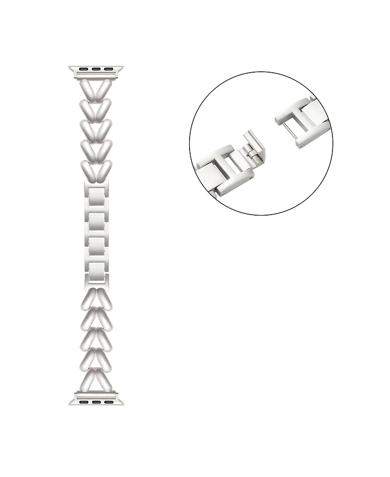 Posh Tech Caroline Stainless Steel Band for Apple Watch 40,41,42mm