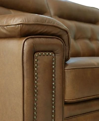 Abbyson Living Harrison 43" Leather Traditional Chair