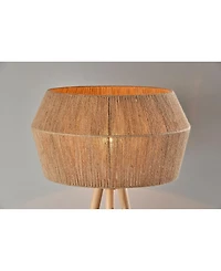 Adesso 61" Wood Montana Floor Lamp