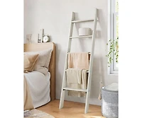 Decorative Blanket Ladder, 5-Tier Ladder Shelf, Ladder Rack for Storage and Decor