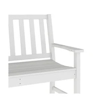 Cressly All Weather Recycled Hdpe Bench For Indoor And Outdoor Use