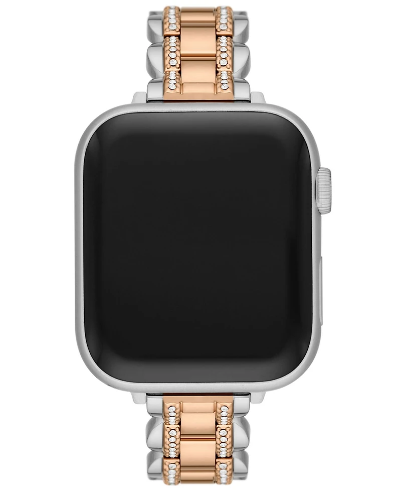 Kate Spade New York Women's two-tone stainless steel band for apple watch, 38,40,41,42,44,45,49mm