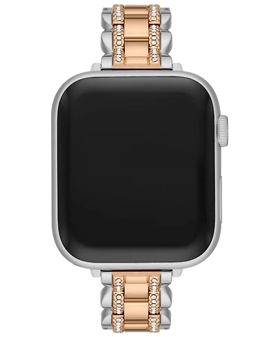 Kate Spade New York Women's two-tone stainless steel band for apple watch, 38,40,41,42,44,45,49mm