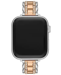 Kate Spade New York Women's two-tone stainless steel band for apple watch, 38,40,41,42,44,45,49mm
