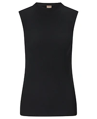 Boss by Hugo Women's Sleeveless Mock-Neck Top
