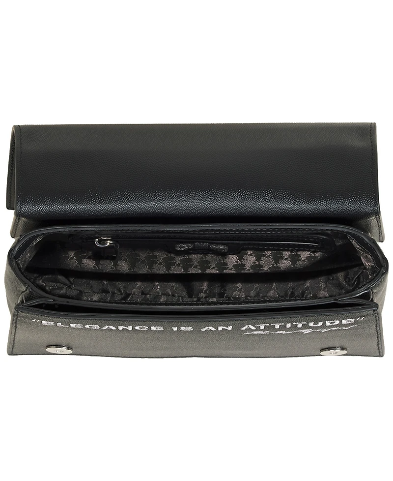 Karl Lagerfeld Paris Tropez Small Leather Satchel