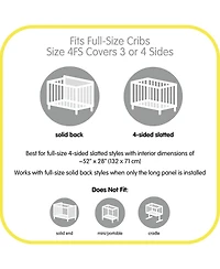 Halo Dream Inc. Breathable Mesh Liner for Full-Size Cribs