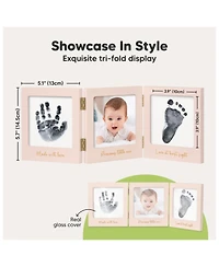 Fond Inkless Baby Handprint and Footprint Kit for Newborn Boys & Girls, Dog Paw Print Kit, Gift
