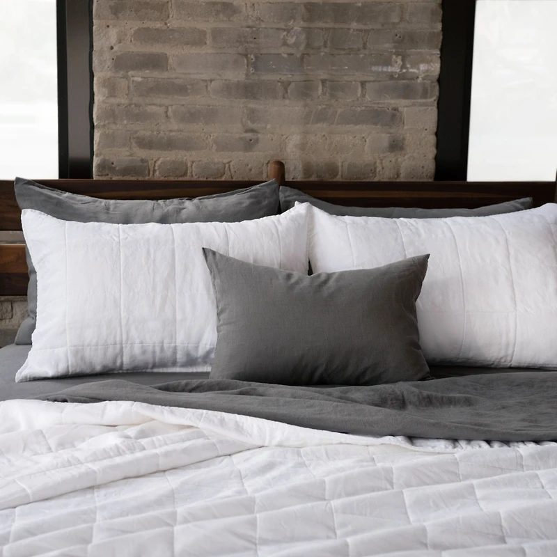 French Linen Box Stitch Quilt - King/Cal King