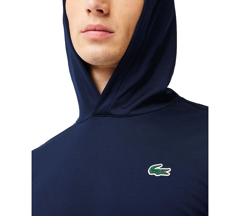 Lacoste Men's Long Sleeve Lightweight Logo Golf Hoodie - 166