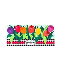 Evergreen 4-Season Sassafras Mats, Set of 6, Whimsical