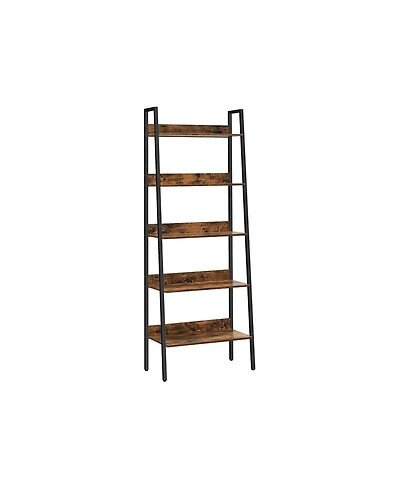 Ladder Shelf, 5-tier Bookshelf, Freestanding Storage Shelves, For Home Office, Living Room