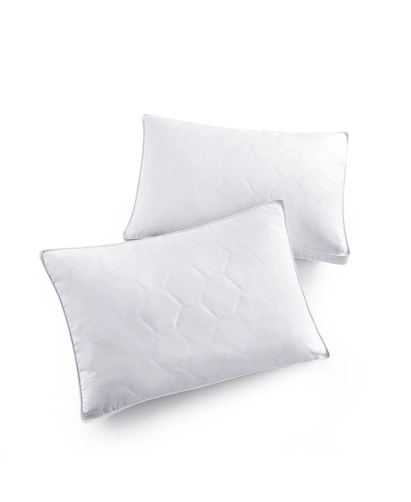 Unikome Medium Density Goose Feather Gusset 2-Pack Pillows