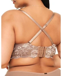 Adore Me Women's Lyza Push Up Balconette Bra