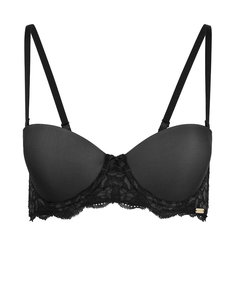 Adore Me Women's Lyza Push Up Balconette Bra
