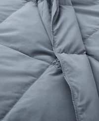 Unikome Lightweight White Goose Down Feather Fiber Comforter