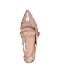 Bandolino Women's Aubriana Pointed Toe Slingback Mary Jane Flats