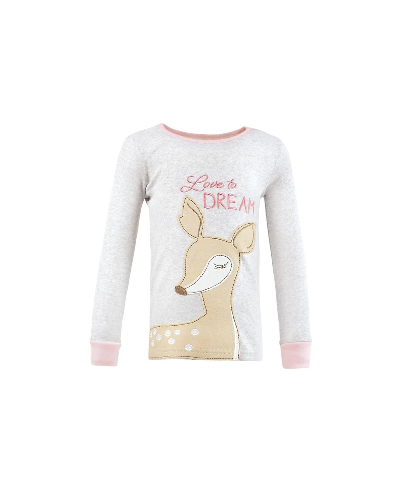 Hudson Baby Little Girls Hudson Cotton Pajama Set