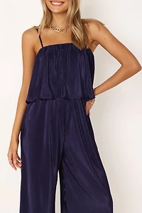 Petal and Pup Women's Jillian Plisse Jumpsuit