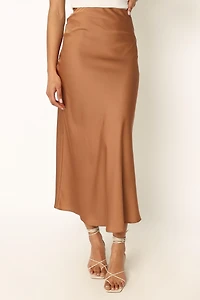 Petal and Pup Women's Nellie Satin Midi Skirt