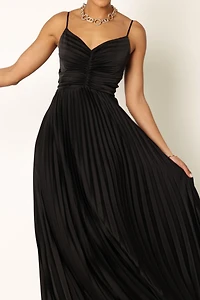Naira Pleated Maxi Dress