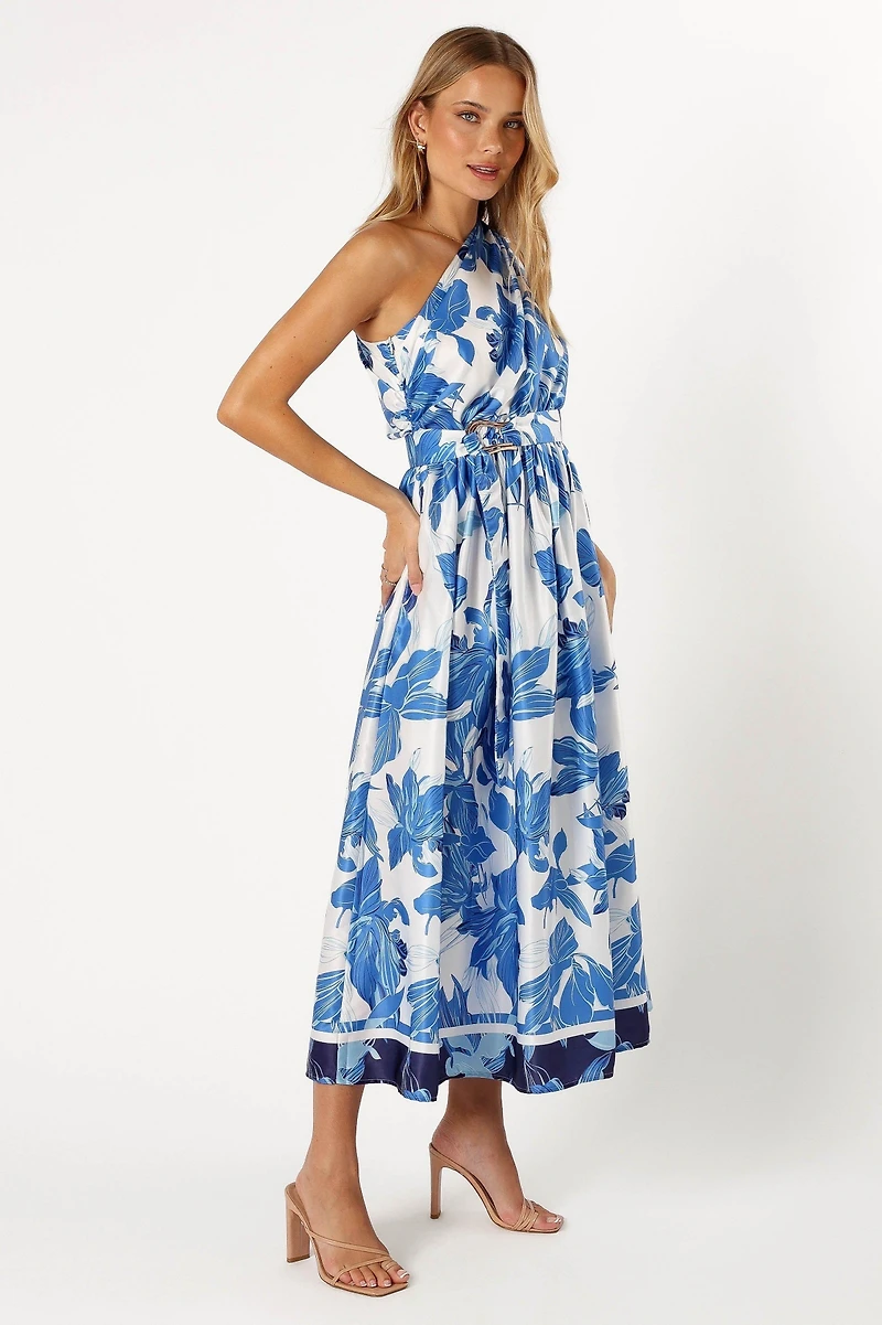 Naomi One Shoulder Midi Dress