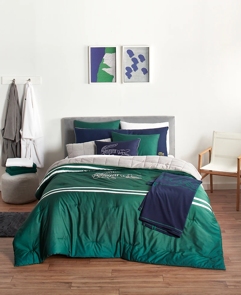 Lacoste Home Big Croc 2-Pc. Comforter Set, Twin