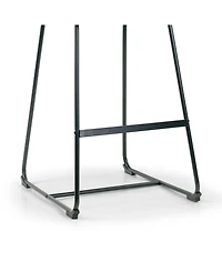 Glamour Home 30" Aulani Iron, Polyester Barstool