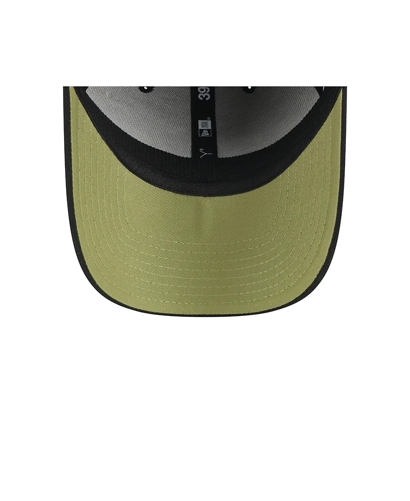 New Era Men's Black Washington Nationals 2024 Armed Forces Day 39THIRTY Flex Hat