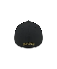 New Era Men's Black Milwaukee Brewers 2024 Armed Forces Day 39THIRTY Flex Hat