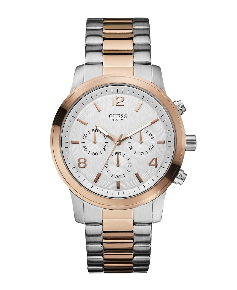 Guess Men's Multi-function 2-Tone Stainless Steel Watch 44 mm