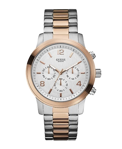Guess Men's Multi-function 2-Tone Stainless Steel Watch 44 mm