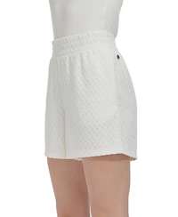 Andrew Marc Sport Women's Basket-Weave-Texture Shorts