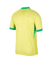 Nike Men's Yellow Brazil National Team 2024 Home Stadium Replica Jersey