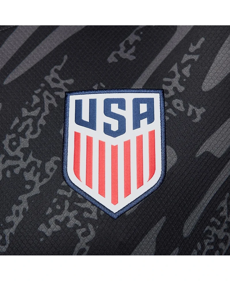 Nike Men's Black Usmnt 2024 Goalkeeper Replica Stadium Jersey