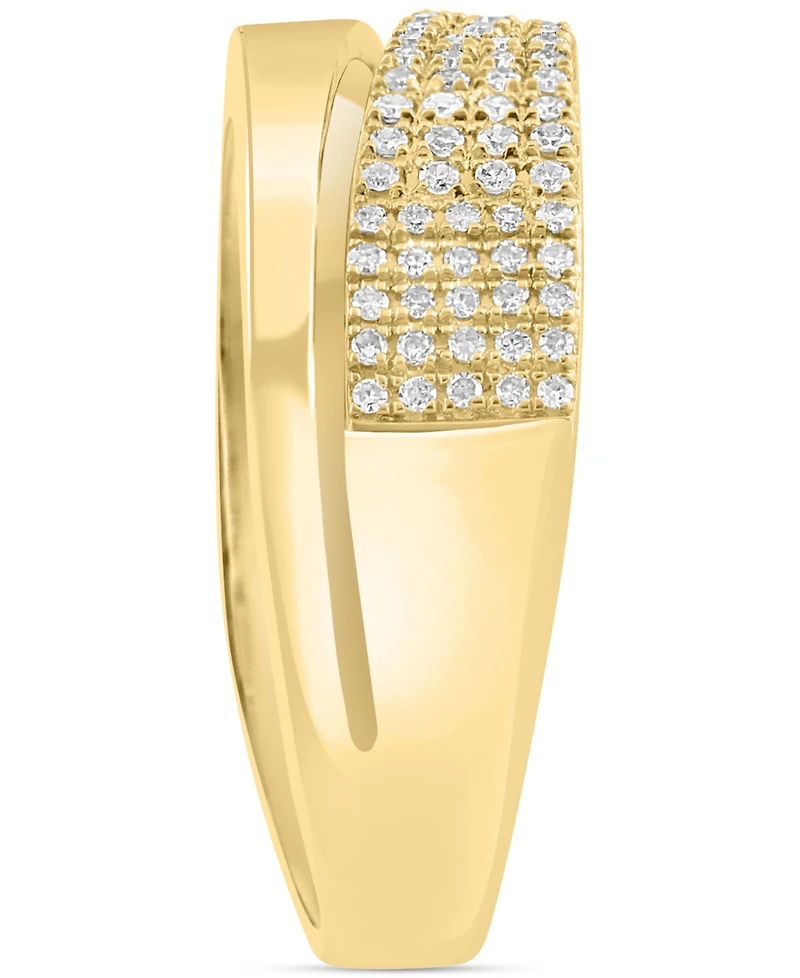 Effy Diamond Pave Cutout Statement Ring (1/4 ct. t.w.) in 14k Gold