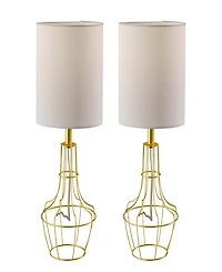 Adesso 18.75" Stella Set of 2 Table Lamps