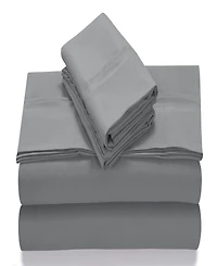Tribeca Living Super Soft Solid Easy-Care Extra Deep Pocket Sheet Set