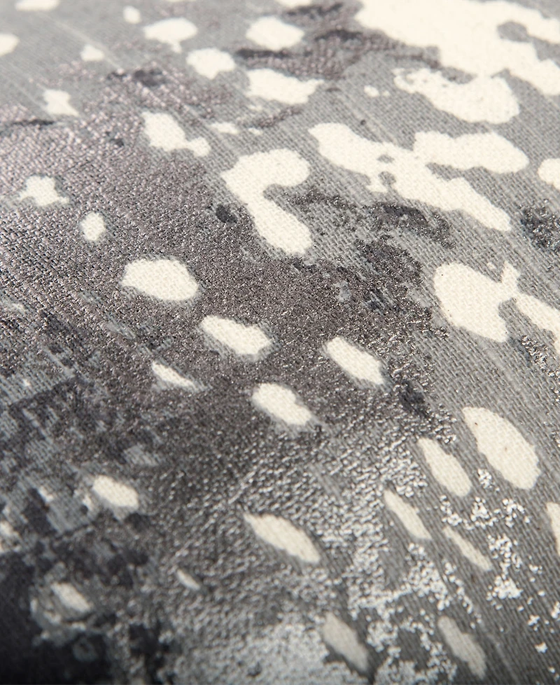 Rizzy Home Abstract Design Polyester Filled Decorative Pillow, 14" x 26"