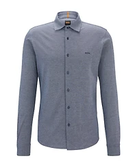 Boss by Hugo Boss Men's Melange Slim-Fit Casual Shirt