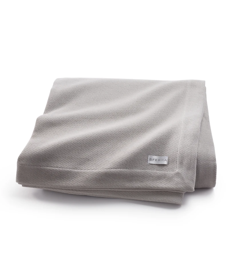 Sferra Allegra Classic Twill Cotton Blanket, Full/Queen