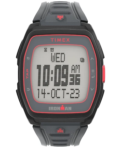 Timex Unisex Ironman T300 Digital Black Silicone Strap 42mm Watch