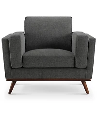 Abbyson Living Venice 42" Modern Fabric Chair