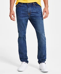 Tommy Hilfiger Men's Straight-Fit Stretch Jeans