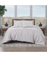 Ella Jayne 100% Luxe Cotton Sateen 500 Thread Count 3-Piece Duvet Cover Set, Full/Queen