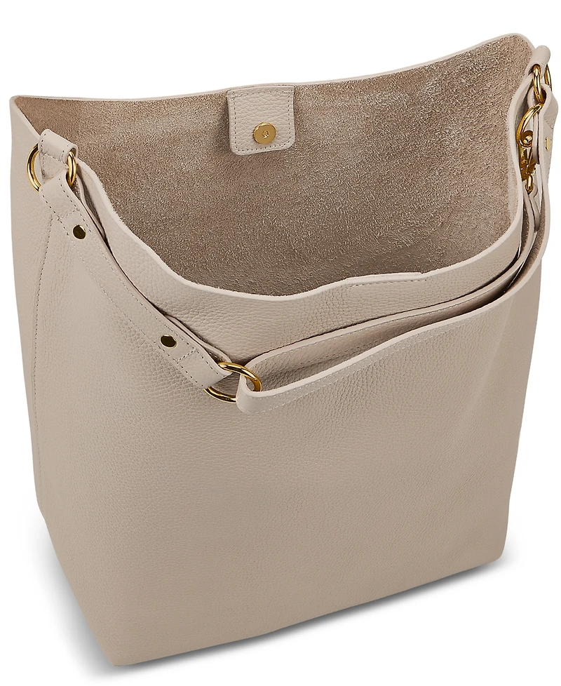 GiGi New York Addison Leather Hobo Bag