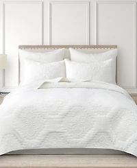 Levtex Muslin Stitch 2-Pc. Sham Set, European